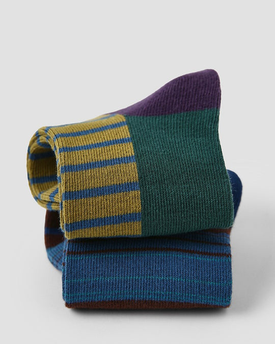 柄ソックス5足セット