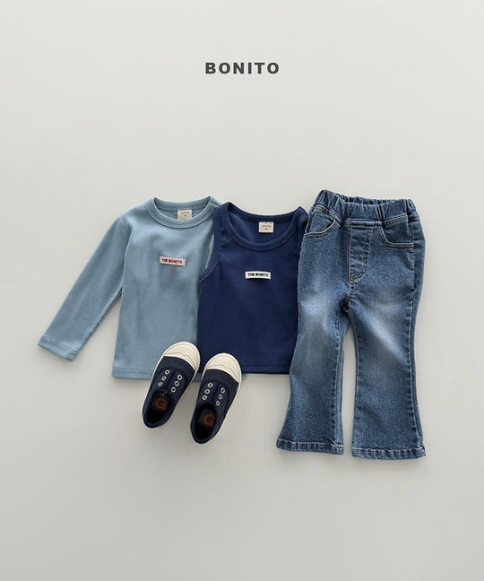 [BONITO]カラーリブT