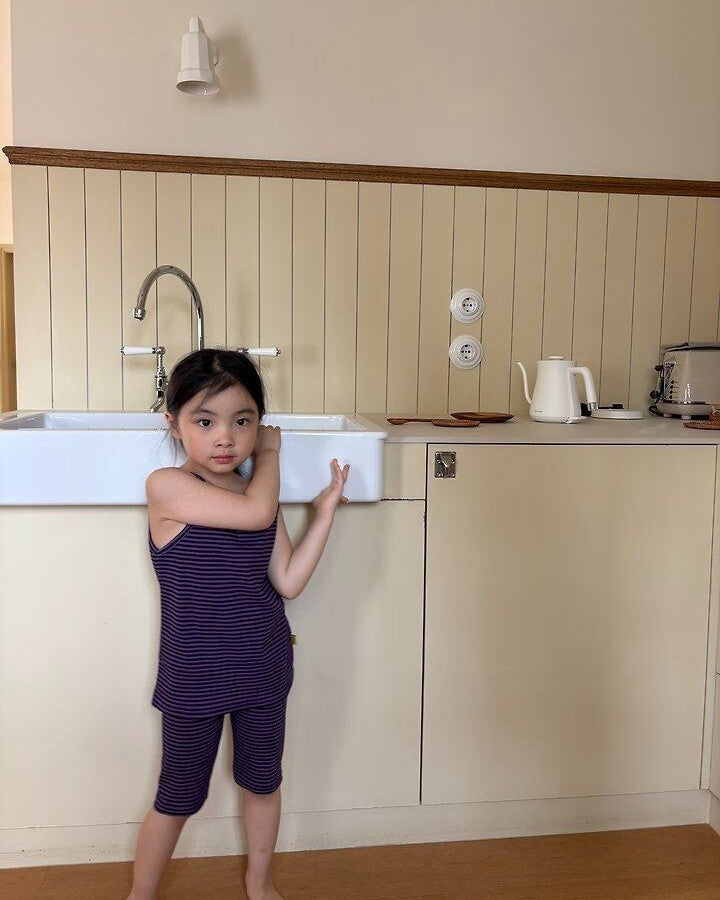 [pepper]mulberry striped camisole