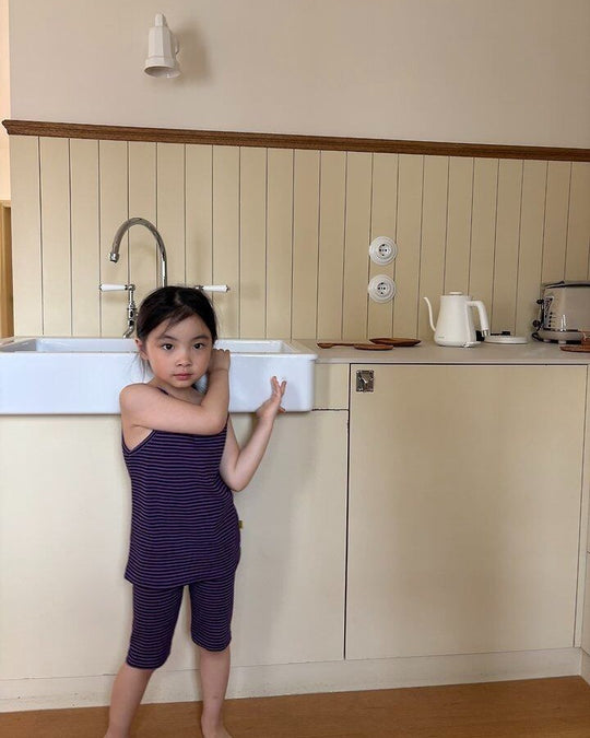 [pepper]mulberry striped camisole