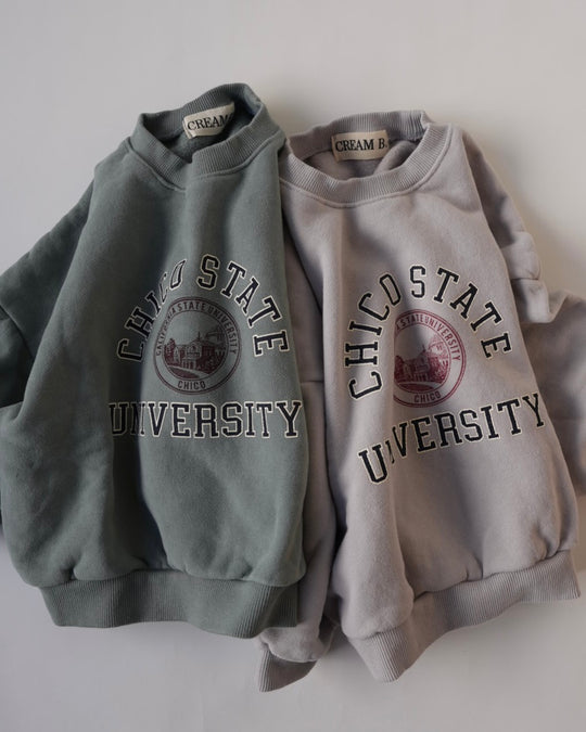 [Cream B]カレッジ起毛mtm