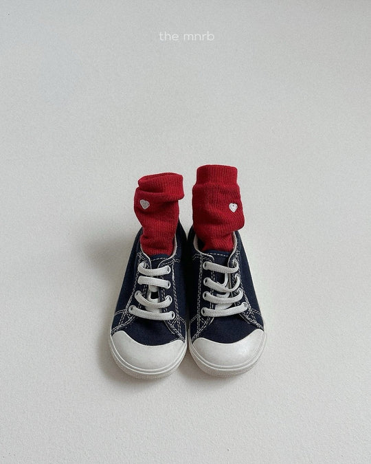 [minirobe]Heart Logo Socks 3Set