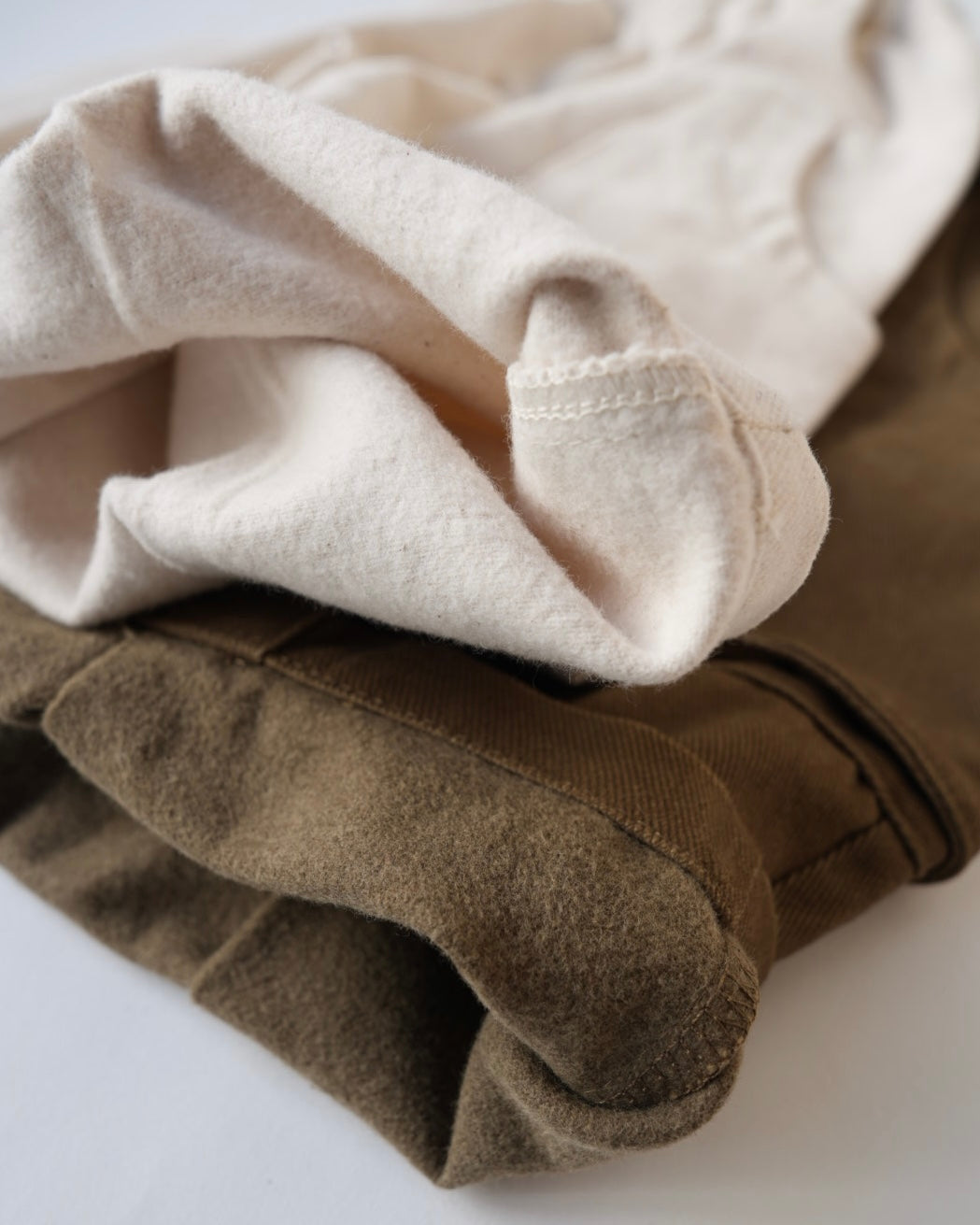 スクープポケット裏起毛ワークパンツ