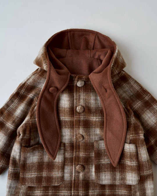 リバーシブルボウタイコート