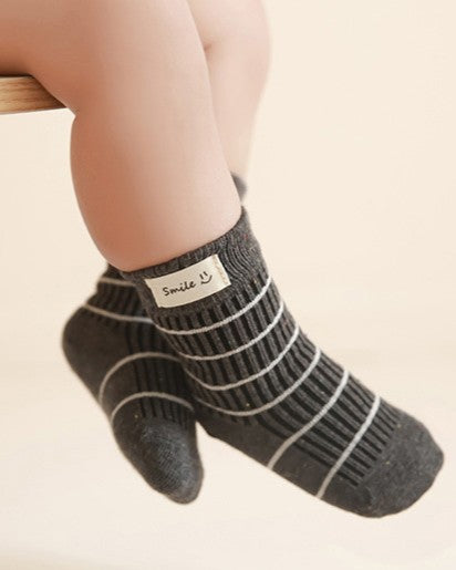 BABYネップボーダーソックス