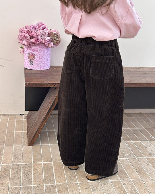 コーデュロイタックパンツ