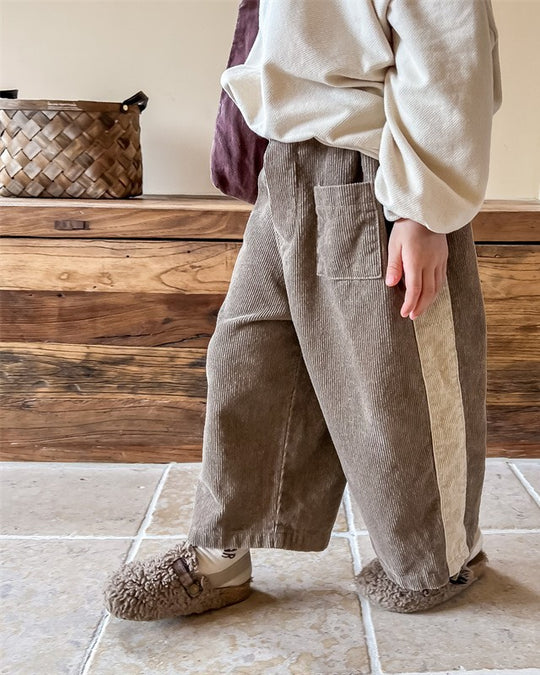 サイドラインコーデュロイパンツ
