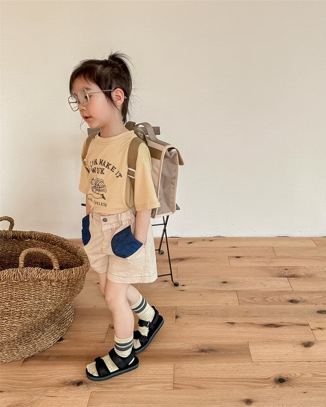レッドステッチショートパンツ