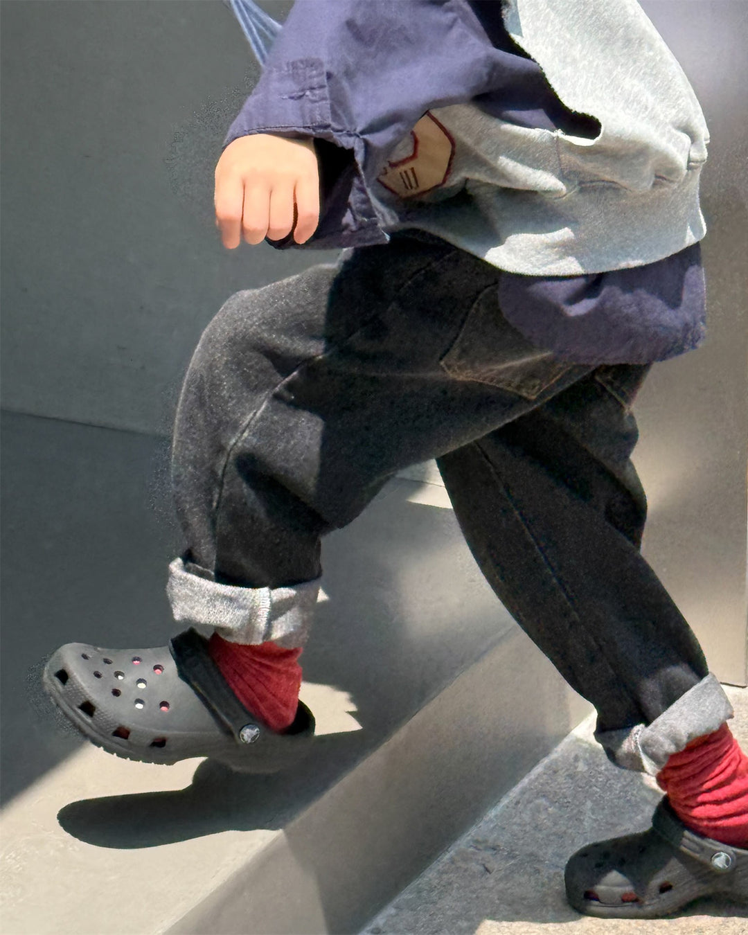 テーパードウォッシュデニム