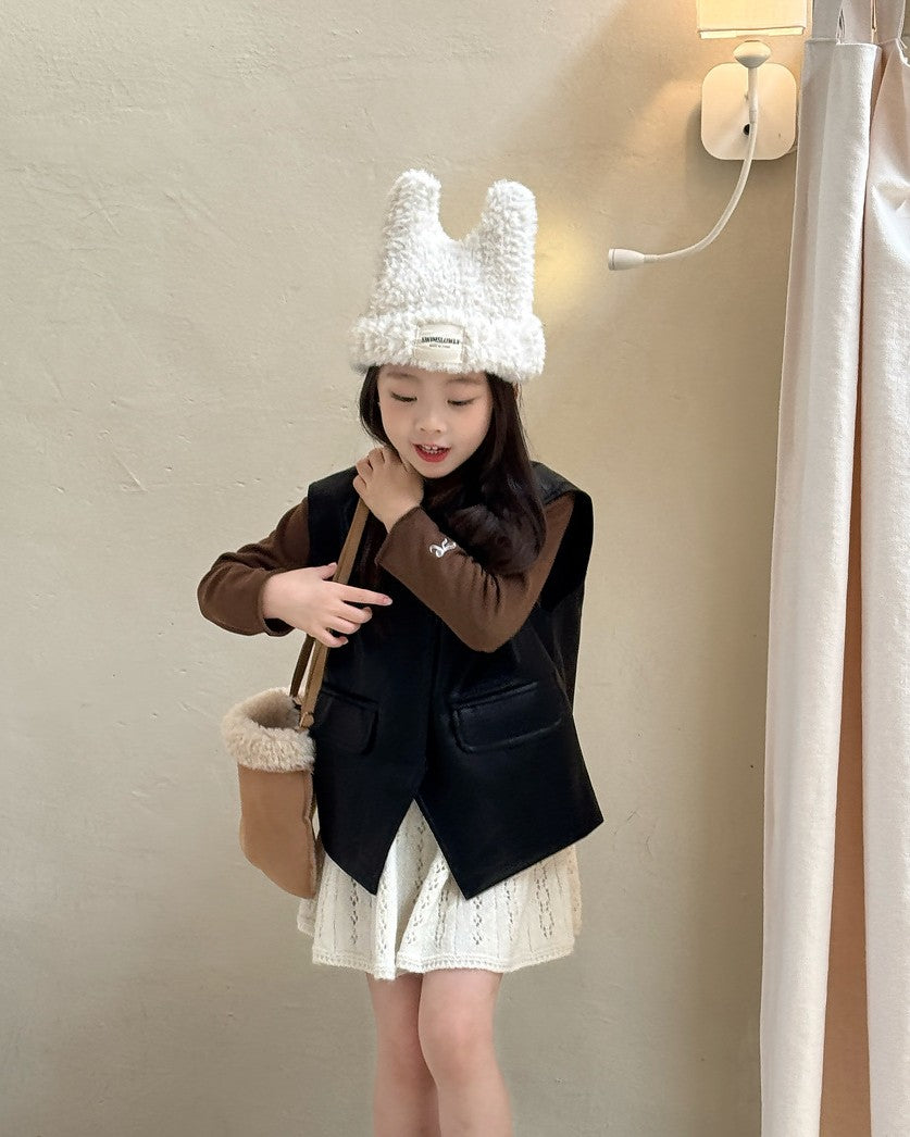 リボンステッチスムースメロウトップス