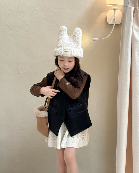 リボンステッチスムースメロウトップス