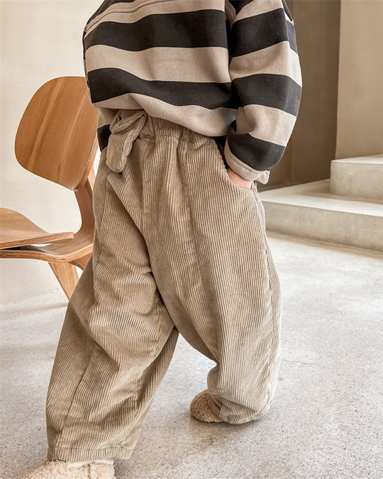 ウエストポケットコーデュロイパンツ