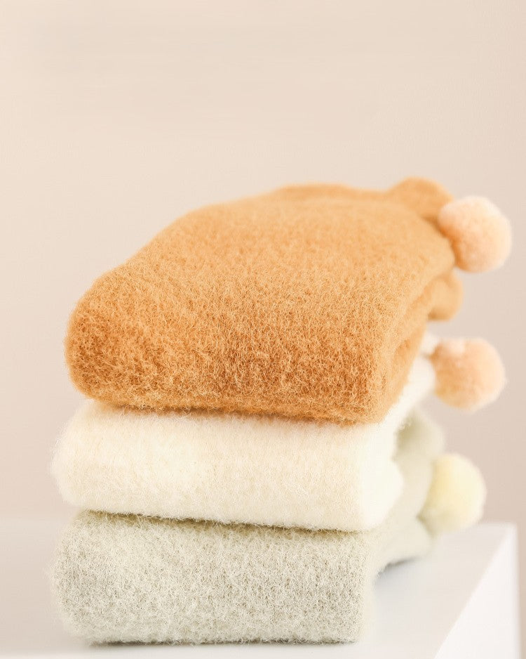 ポンポンBABYソックス