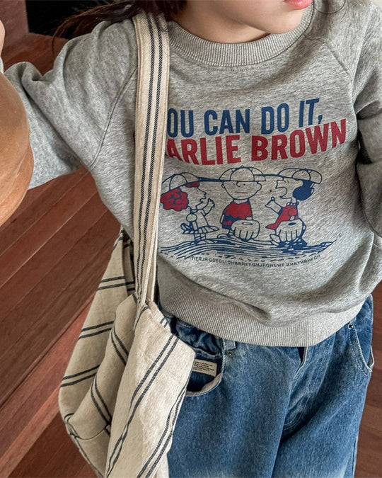 CHARLIEラグランスウェット
