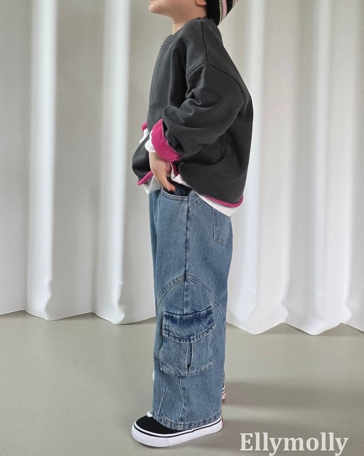 [ELLYMOLLY]ハコバルーンカーゴパンツ