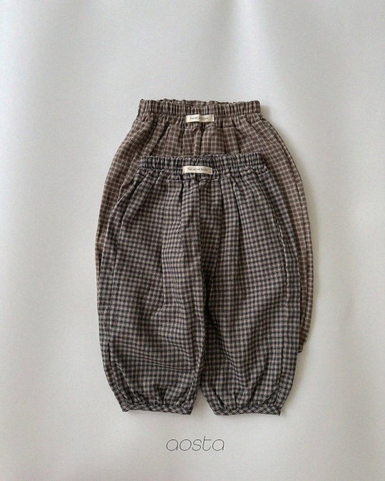 [AOSTA]Mocha Balloon Pants