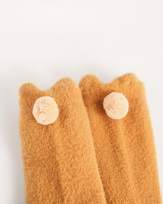 ポンポンBABYソックス