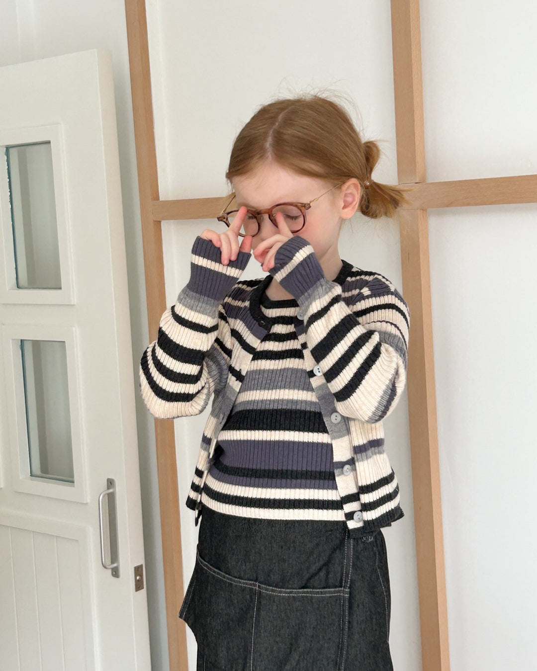 マルチボーダーニットアンサンブル