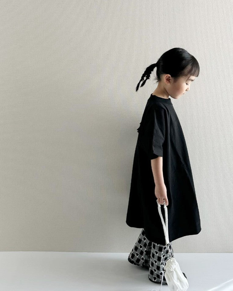 ouiバックフリルTシャツワンピース