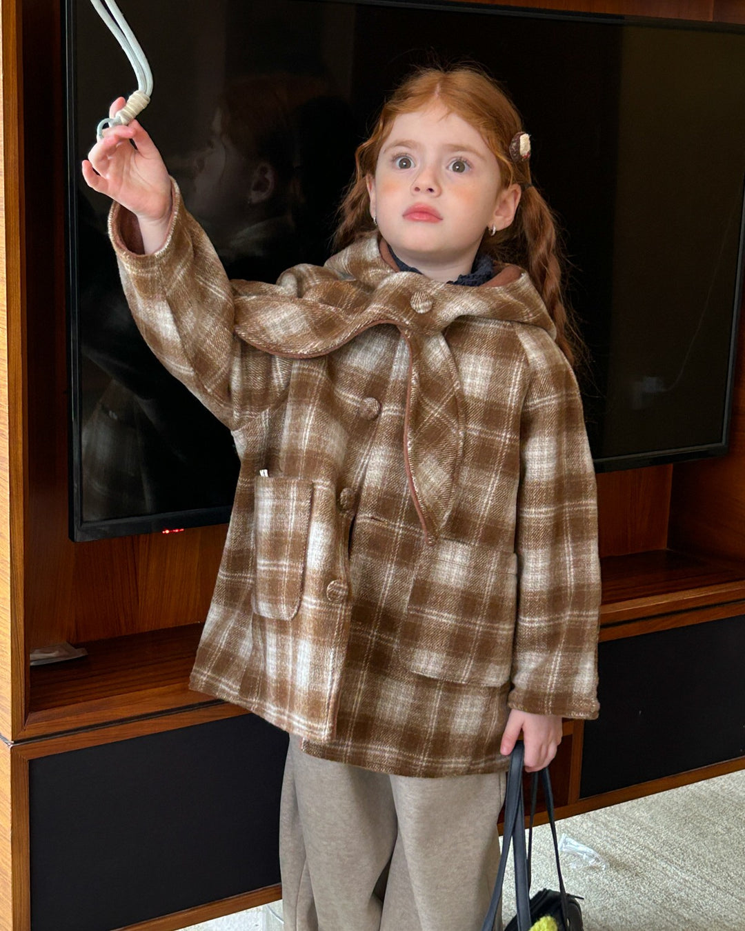 リバーシブルボウタイコート