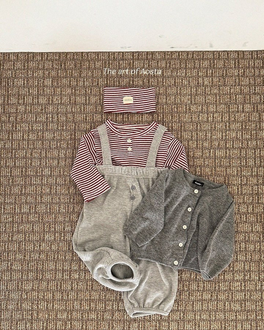 [AOSTA]Star Candy Overalls