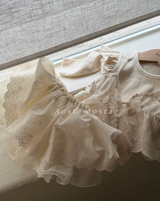 [AOSTA]Lace Skirt