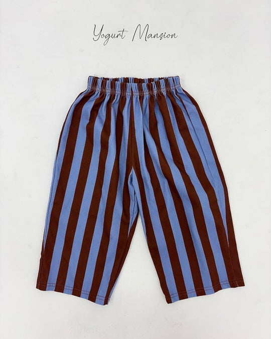 [yogurt mansion]color stripe pants