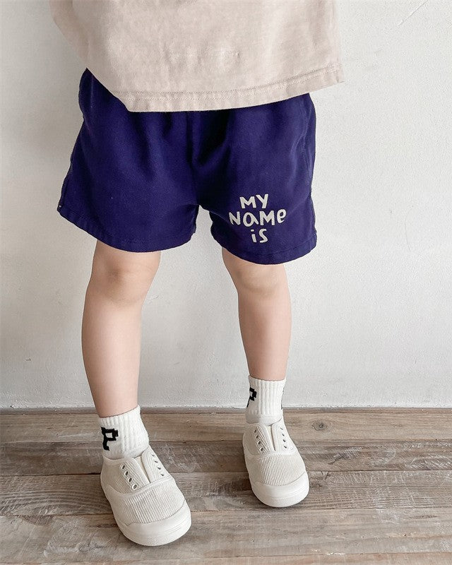 MYNAMEツイルショートパンツ