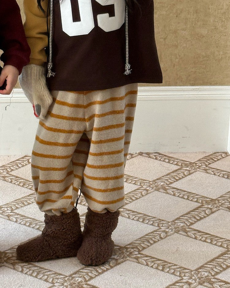 フランネルボーダーパンツ