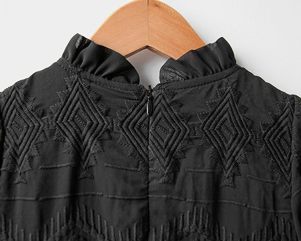 カットワークワンピース