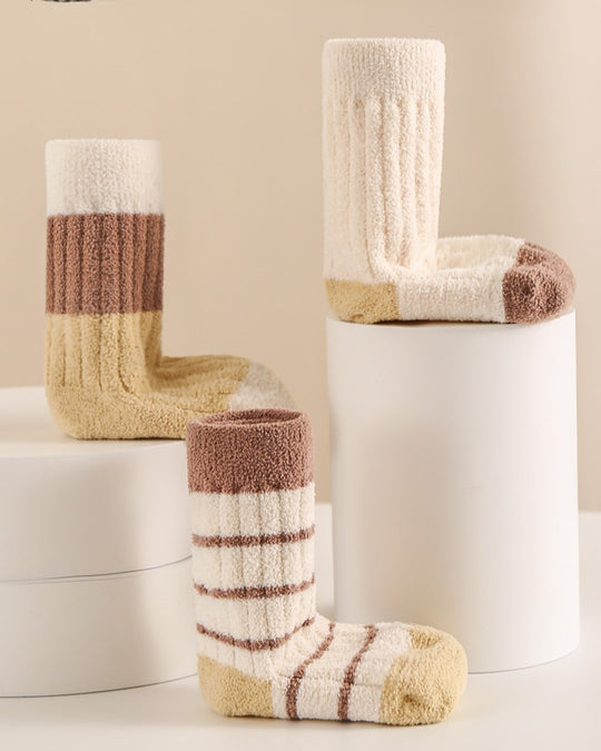 BABYふわふわソックス3足セット