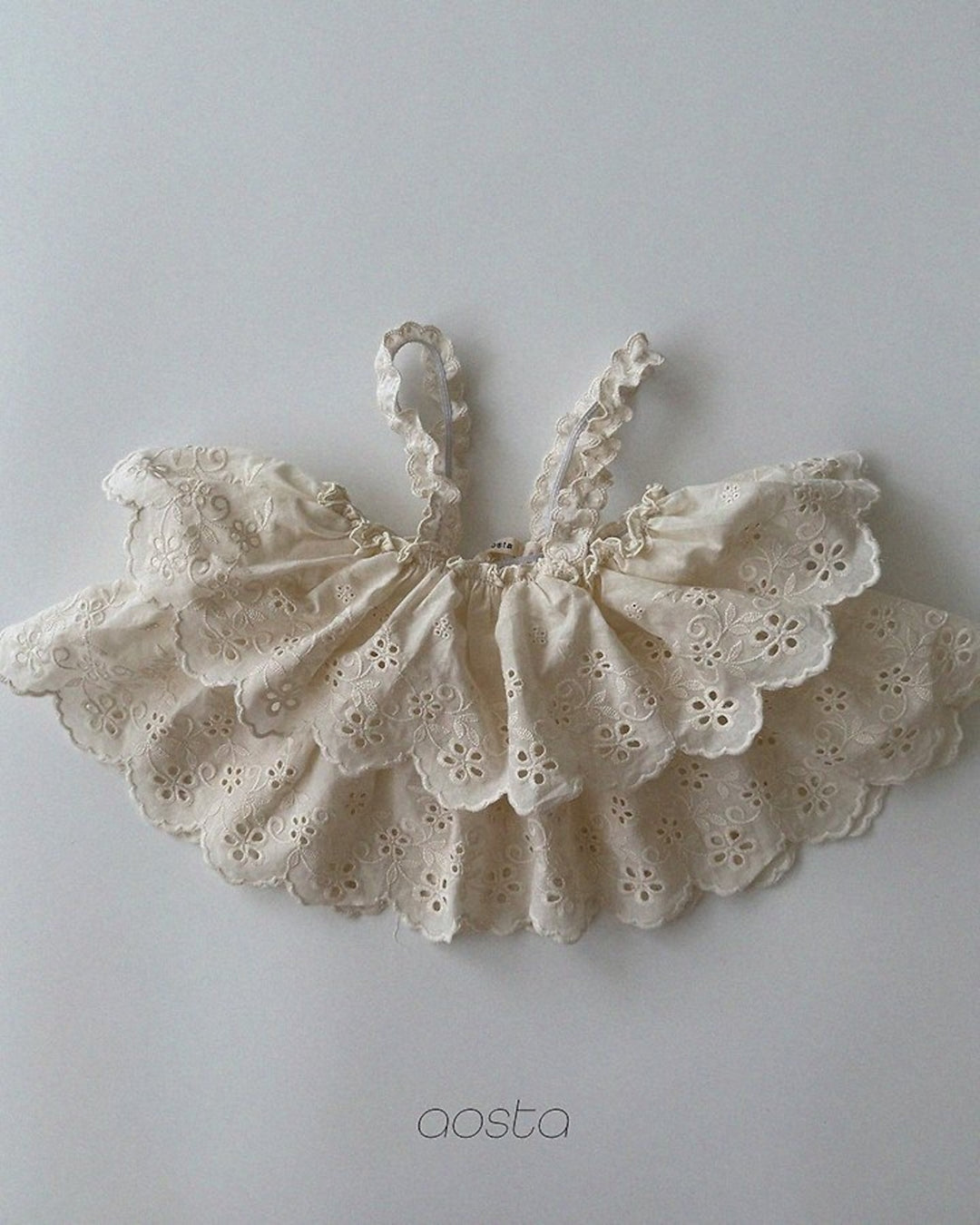 [AOSTA]Lace Cancan Blouse
