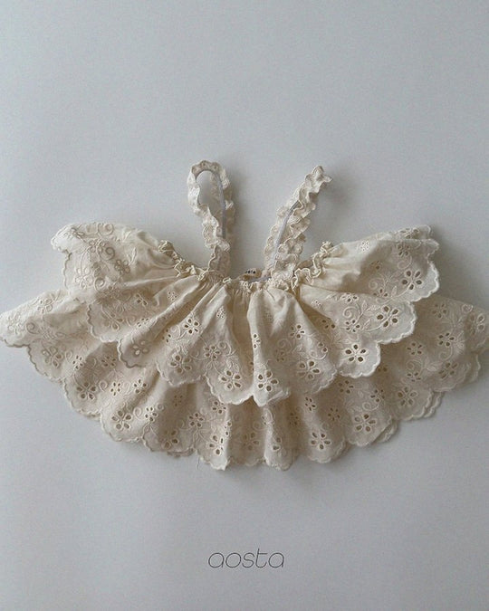 [AOSTA]Lace Cancan Blouse