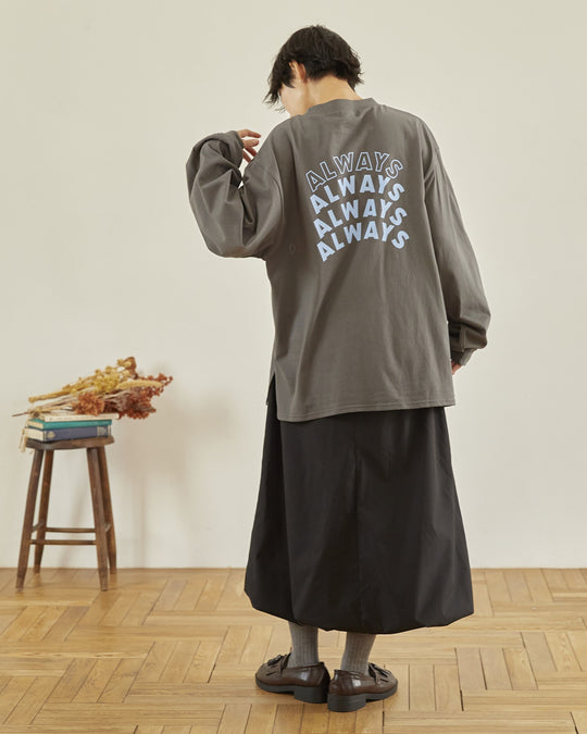 [undeny.]NEVER L/S Tシャツ715402