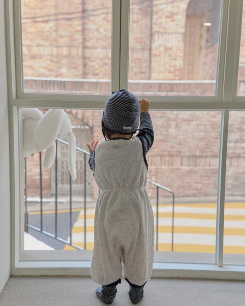 [LALALAND]ワッフルラインスーツ