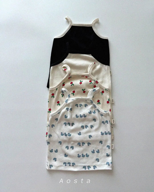 [aosta]lip string camisole