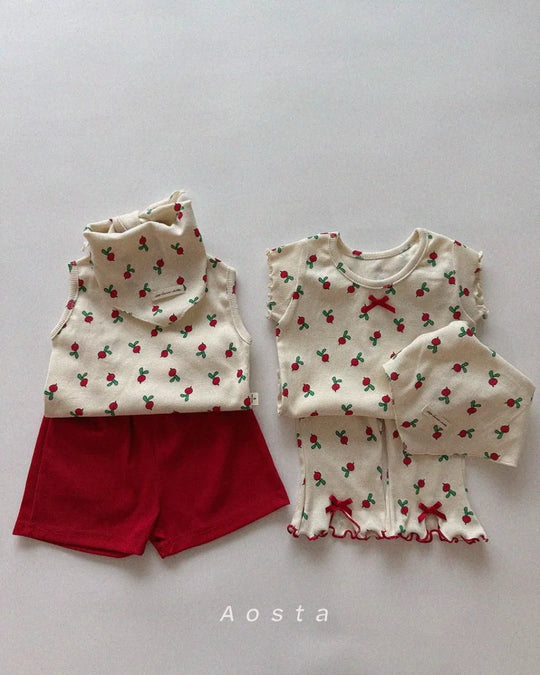 [aosta]lip sleeveless T