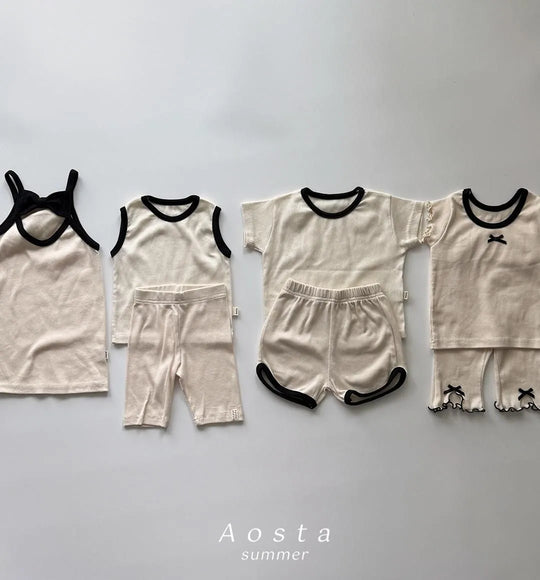 [aosta]lip sleeveless T