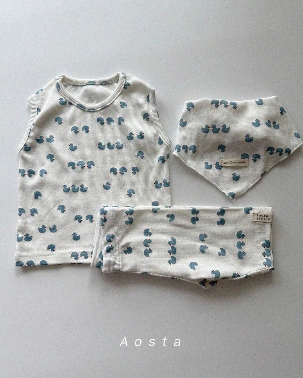 [aosta]lip sleeveless T