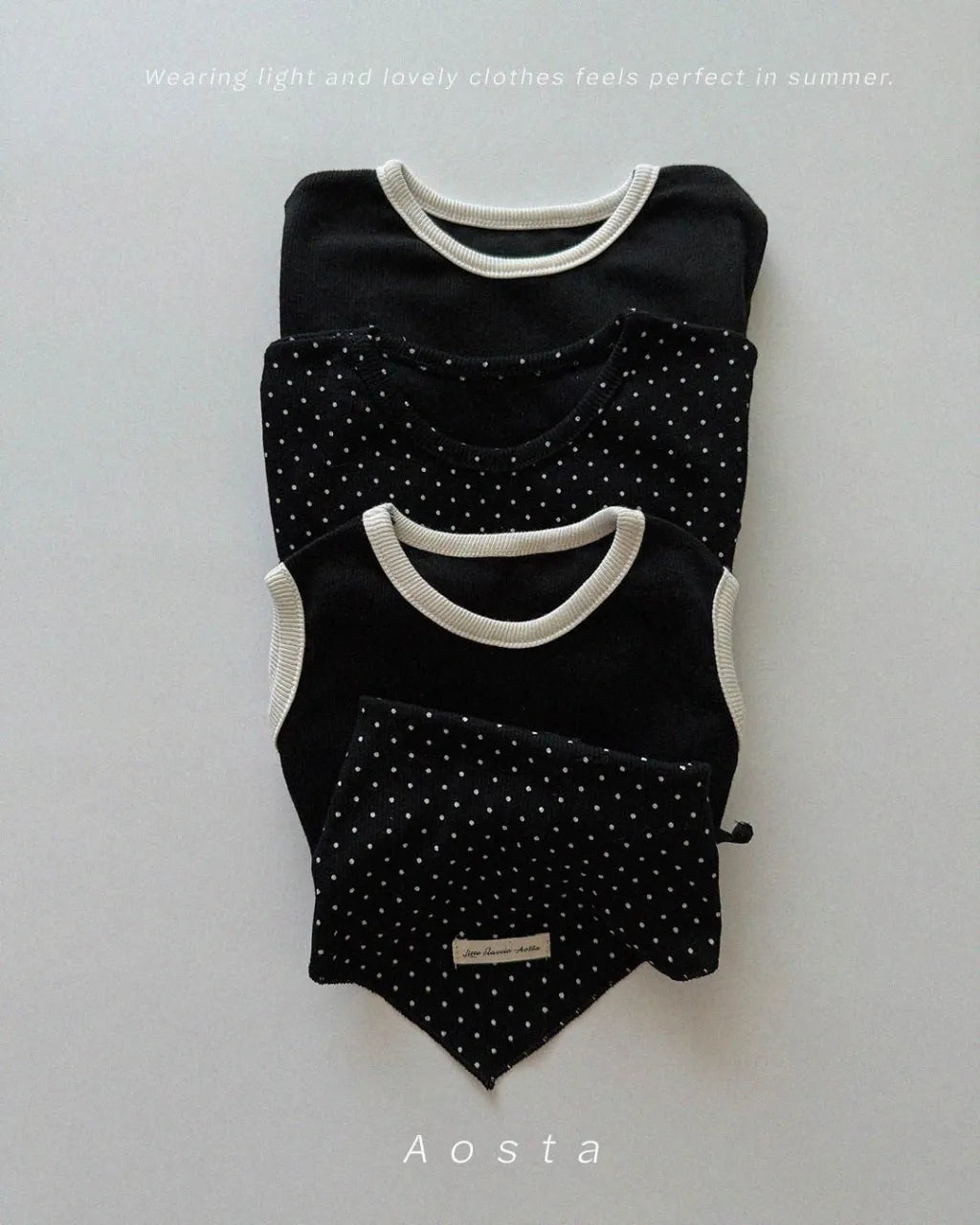 [aosta]lip sleeveless T