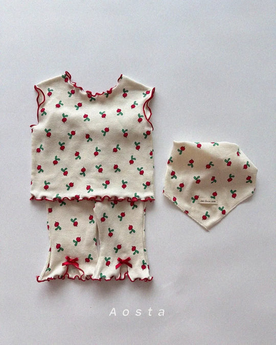 [aosta]lip ribbon pants