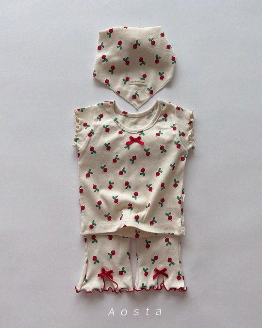 [aosta]lip ribbon pants