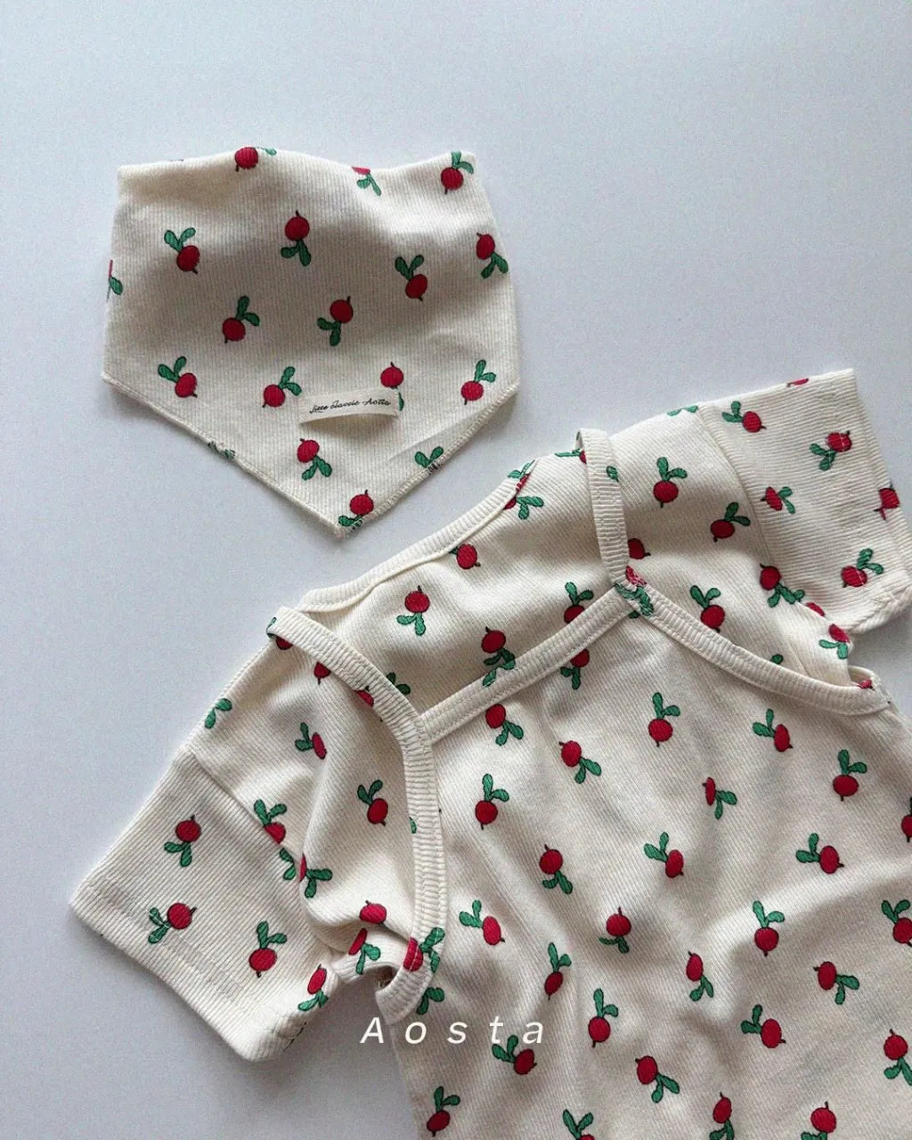 [aosta]lip ribbon dress