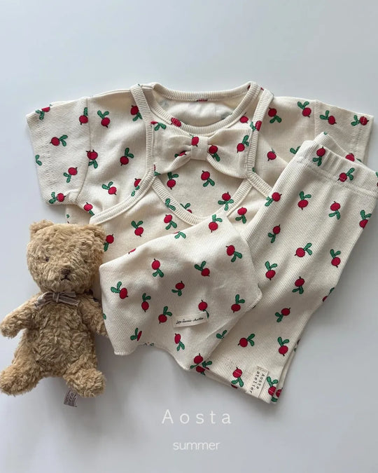 [aosta]lip ribbon dress