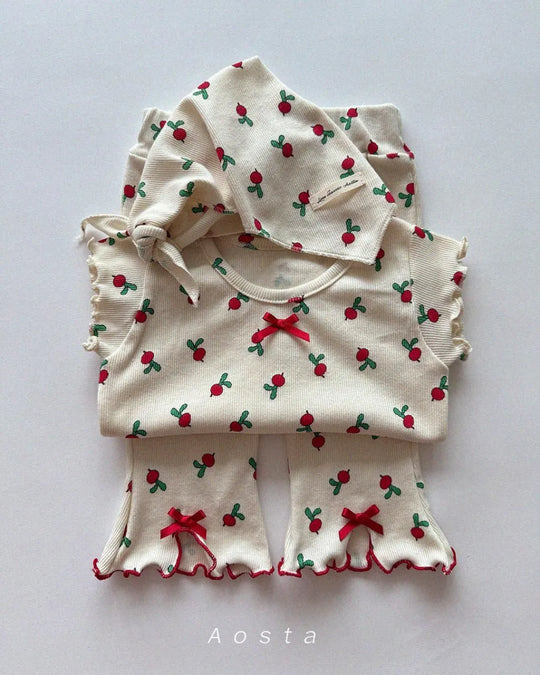 [aosta]lip ribbon T