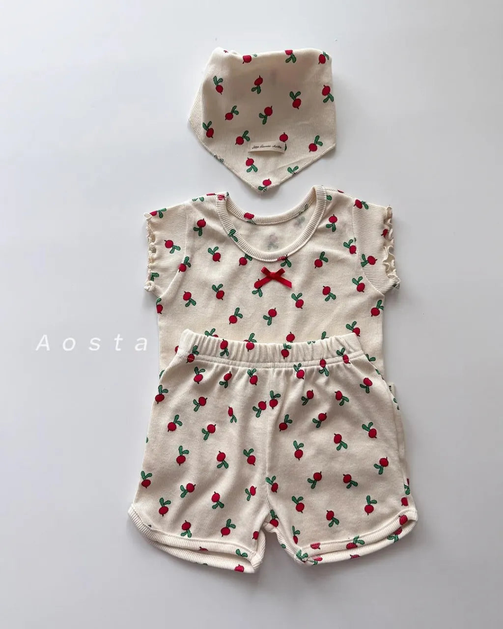 [aosta]lip ribbon T