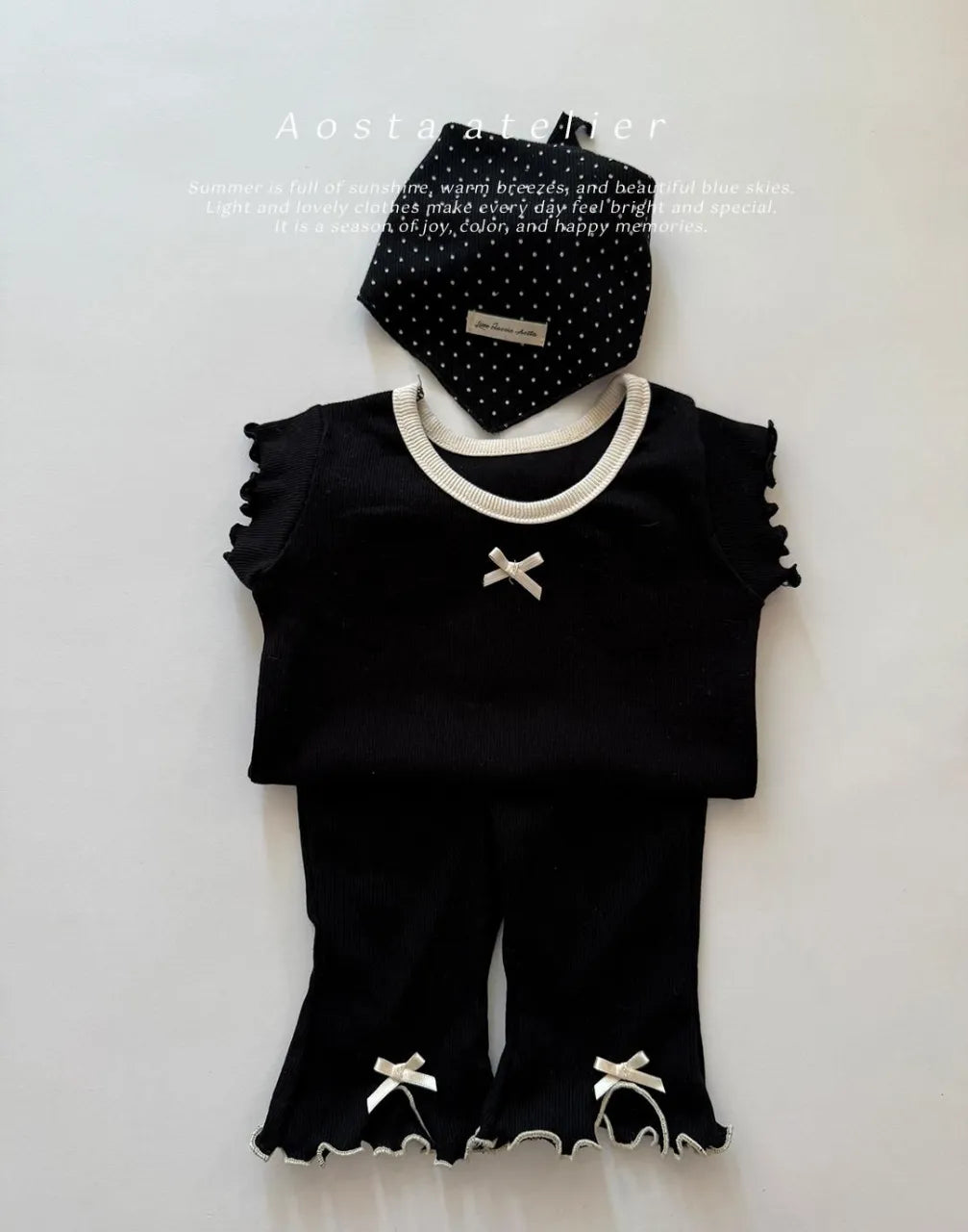 [aosta]lip ribbon T