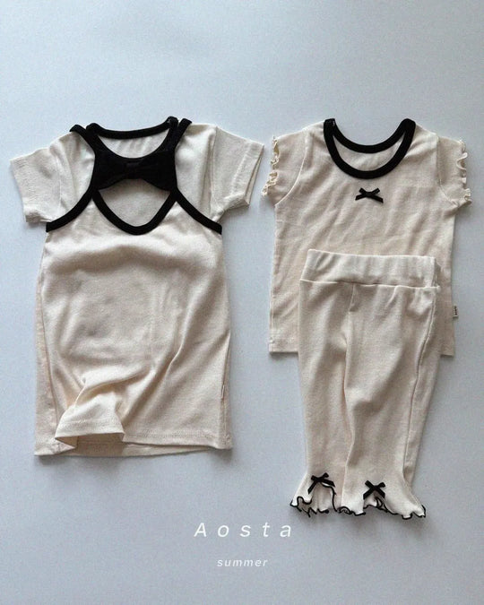 [aosta]lip ribbon T