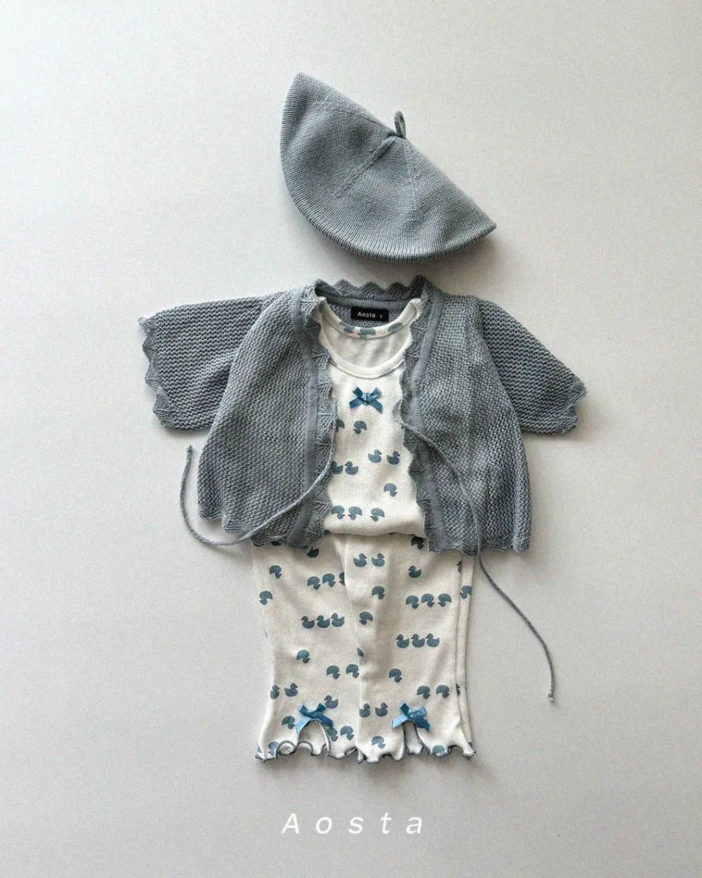 [aosta]lip ribbon T