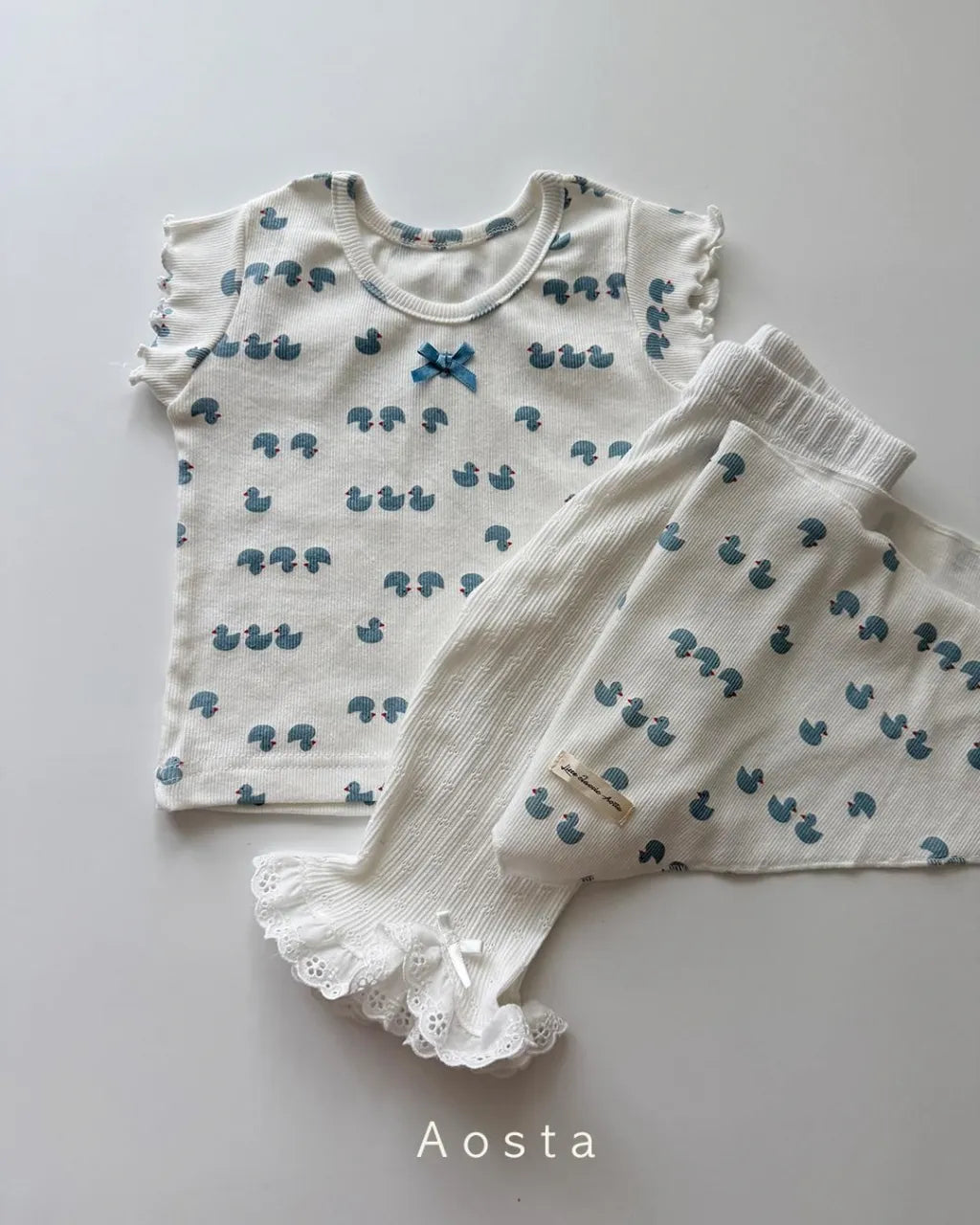 [aosta]lip ribbon T